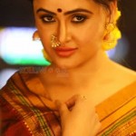 Sony Charishta 9 Beauty Queen Sony Charishta Latest Saree Stills