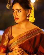 Beauty Queen Sony Charishta Latest Saree Stills
