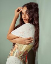 Bollywood Diva Bhumi Pednekar in a Corset White Mini Dress Photos 02