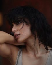 Bombshell Beauty Sobhita Dhulipala in a Beige Tank Top and Blue Denim Shorts Pictures 02 Bombshell Beauty Sobhita Dhulipala in a Beige Tank Top and Blue Denim Shorts Pictures 02