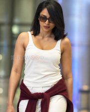 Chic Actress Sobhita Dhulipala in a White Tank Top and Trousers Photos 02 Chic Actress Sobhita Dhulipala in a White Tank Top and Trousers Photos 02