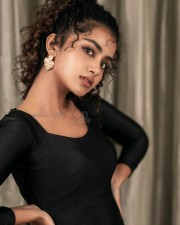 Cute Anupama Parameswaran Black Dress Pictures
