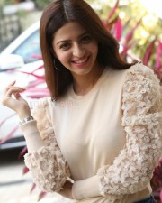 Vedhika 4 Cute Vedhika Interview Photos
