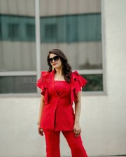 DD Returns Actress Surbhi Red Dress Pictures 05