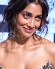 Dazzling Shriya Saran Cleavage in a Silver Embellished Strapless Corset Gown Photos 02 Dazzling Shriya Saran Cleavage in a Silver Embellished Strapless Corset Gown Photos 02