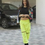 Elli AvrRam 8 Elli AvrRam Spotted at T Series Promoting Her Recently Released Song Har Funn Maula Photos