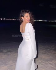 Glamorous Actress Pragya Jaiswal in a White One Shoulder Crop Top And Maxi Skirt Photos 03 Glamorous Actress Pragya Jaiswal in a White One Shoulder Crop Top And Maxi Skirt Photos 03