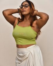 Glamorous Meghana Chowdary at Kotha Kothaga Song Album Launch Photos 04