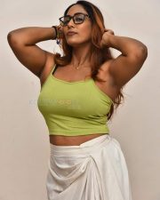 Glamorous Meghana Chowdary at Kotha Kothaga Song Album Launch Photos 04