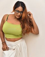 Glamorous Meghana Chowdary at Kotha Kothaga Song Album Launch Photos 11