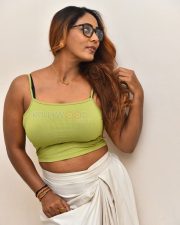 Glamorous Meghana Chowdary at Kotha Kothaga Song Album Launch Photos 12