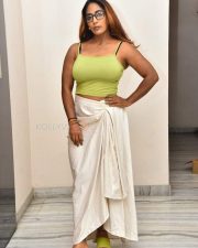 Glamorous Meghana Chowdary at Kotha Kothaga Song Album Launch Photos 14