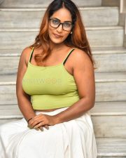 Glamorous Meghana Chowdary at Kotha Kothaga Song Album Launch Photos 18