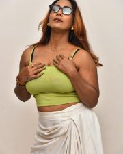 Glamorous Meghana Chowdary at Kotha Kothaga Song Album Launch Photos 26