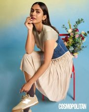Gorgeous Mrunal Thakur Cosmopolitan Magazine Photoshoot Pictures 04