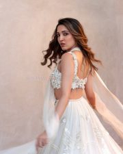 Gorgeous Neha Shetty in an Ivory White Lehenga Pictures 03