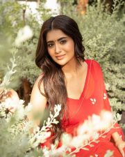 Gorgeous Rashi Singh in a Red Saree Photos 04