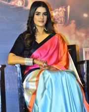 Heroine Kavya Thapar at Eagle Movie Success Meet Pictures 20