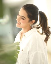 Heroine Kavya Thapar at Viswam Movie Success Meet Pictures 11 Heroine Kavya Thapar at Viswam Movie Success Meet Pictures 11
