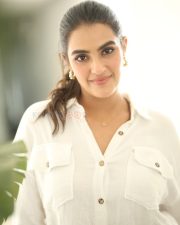 Heroine Kavya Thapar at Viswam Movie Success Meet Pictures 13 Heroine Kavya Thapar at Viswam Movie Success Meet Pictures 13