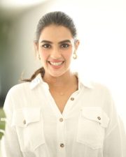 Heroine Kavya Thapar at Viswam Movie Success Meet Pictures 15 Heroine Kavya Thapar at Viswam Movie Success Meet Pictures 15