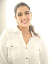 Heroine Kavya Thapar at Viswam Movie Success Meet Pictures 17 Heroine Kavya Thapar at Viswam Movie Success Meet Pictures 17