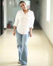 Heroine Kavya Thapar at Viswam Movie Success Meet Pictures 37 Heroine Kavya Thapar at Viswam Movie Success Meet Pictures 37