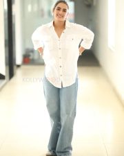 Heroine Kavya Thapar at Viswam Movie Success Meet Pictures 43 Heroine Kavya Thapar at Viswam Movie Success Meet Pictures 43