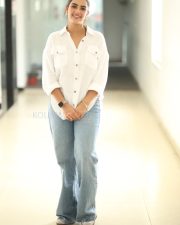 Heroine Kavya Thapar at Viswam Movie Success Meet Pictures 44 Heroine Kavya Thapar at Viswam Movie Success Meet Pictures 44