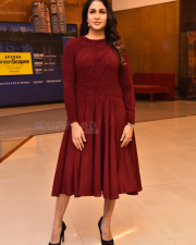 Heroine Lavanya Tripathi at Sathi Leelavathi Trailer Launch Event Photos 13