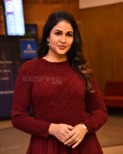 Heroine Lavanya Tripathi at Sathi Leelavathi Trailer Launch Event Photos 17
