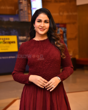 Heroine Lavanya Tripathi at Sathi Leelavathi Trailer Launch Event Photos 19
