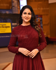 Heroine Lavanya Tripathi at Sathi Leelavathi Trailer Launch Event Photos 19