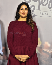 Heroine Lavanya Tripathi at Sathi Leelavathi Trailer Launch Event Photos 24