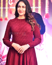 Heroine Lavanya Tripathi at Sathi Leelavathi Trailer Launch Event Photos 28