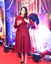 Heroine Lavanya Tripathi at Sathi Leelavathi Trailer Launch Event Photos 29
