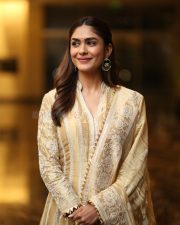 Heroine Mrunal Thakur at Dacoit Movie Trailer Launch Photos 10