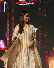 Heroine Mrunal Thakur at Dacoit Movie Trailer Launch Photos 15