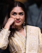 Heroine Mrunal Thakur at Dacoit Movie Trailer Launch Photos 20