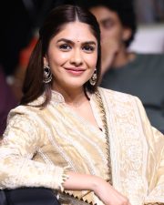 Heroine Mrunal Thakur at Dacoit Movie Trailer Launch Photos 24