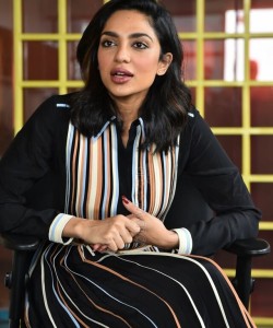 Heroine Sobhita Dhulipala at Major Movie Interview Photos 39