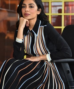 Heroine Sobhita Dhulipala at Major Movie Interview Photos 44