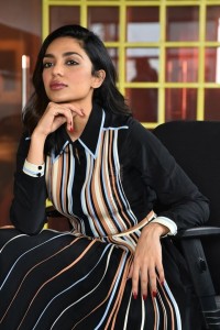 Heroine Sobhita Dhulipala at Major Movie Interview Photos 45