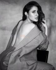 Hot Pragya Jaiswal Topless Backless in a Grey Blazer Photos 03