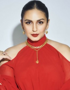 Huma Qureshi in Red 01