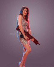 Lavanya Tripathi with a gun in her hand 01