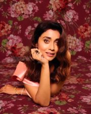 Luminous Actress Shriya Saran in a Peach Satin Off Shoulder Ruffled Dress Photos 04 Luminous Actress Shriya Saran in a Peach Satin Off Shoulder Ruffled Dress Photos 04