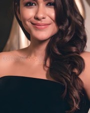 Mrunal Thakur in Black Shoulder Less Dress Photos 01 Mrunal Thakur in Black Shoulder Less Dress Photos 01