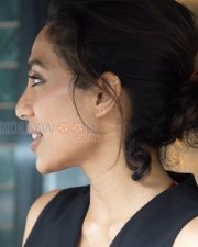 Poised Actress Sobhita Dhulipala in a Charcoal Sleeveless Button Vest Photos 02 Poised Actress Sobhita Dhulipala in a Charcoal Sleeveless Button Vest Photos 02