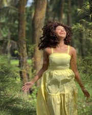Radiant Actress Anupama Parameswaran in a Yellow Sundress Photos 05 Radiant Actress Anupama Parameswaran in a Yellow Sundress Photos 05